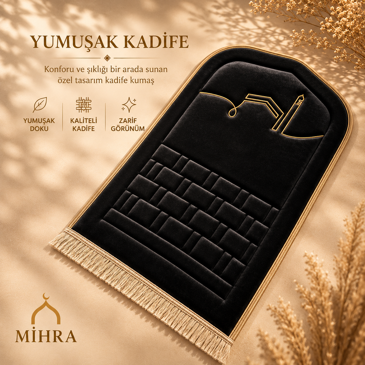 MİHRA Premium Ortopedik Seccade